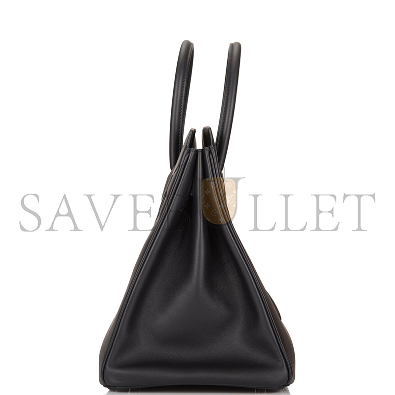H**mes MASTER BIRKIN 35 SHADOW BLACK OF SWIFT LEATHER (35*25*18cm)